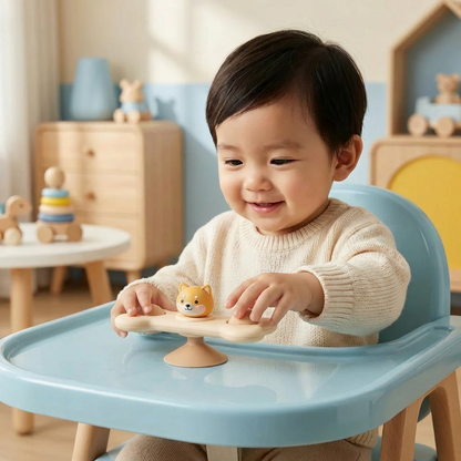 Montessori Suction Cup Spinner – Rotating Learning Toy