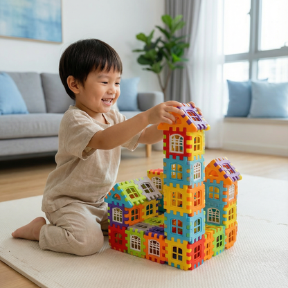 Montessori Window Building Blocks for Kids