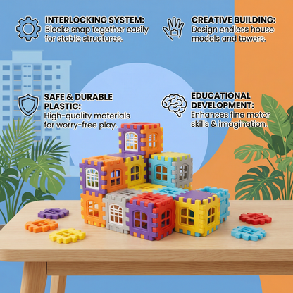 Montessori Window Building Blocks for Kids