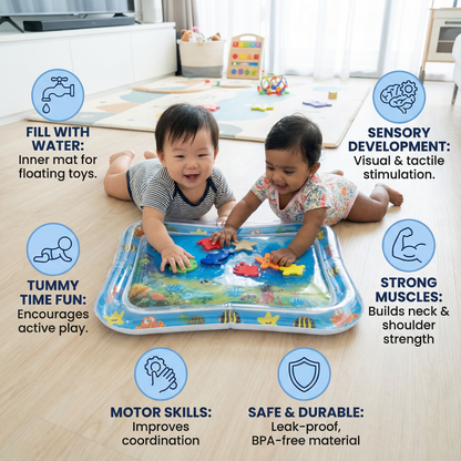 Water Mat – Tummy Time for Kids