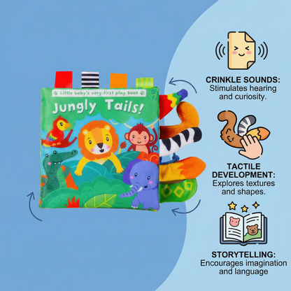 Sensory Crinkle Storybook for Toddlers