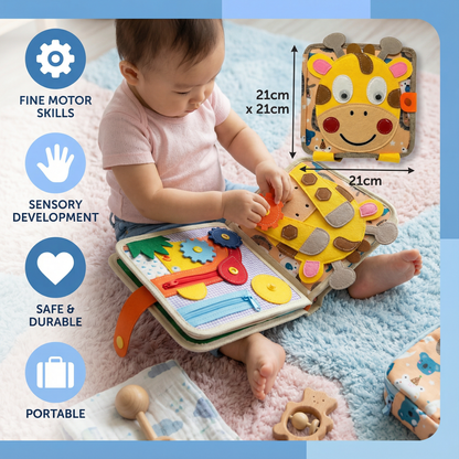 Montessori Sensory Giraffe Story Book