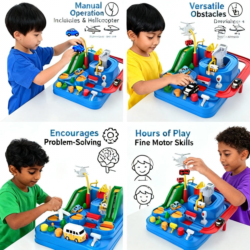 Educational Vehicle Skill Game for Children