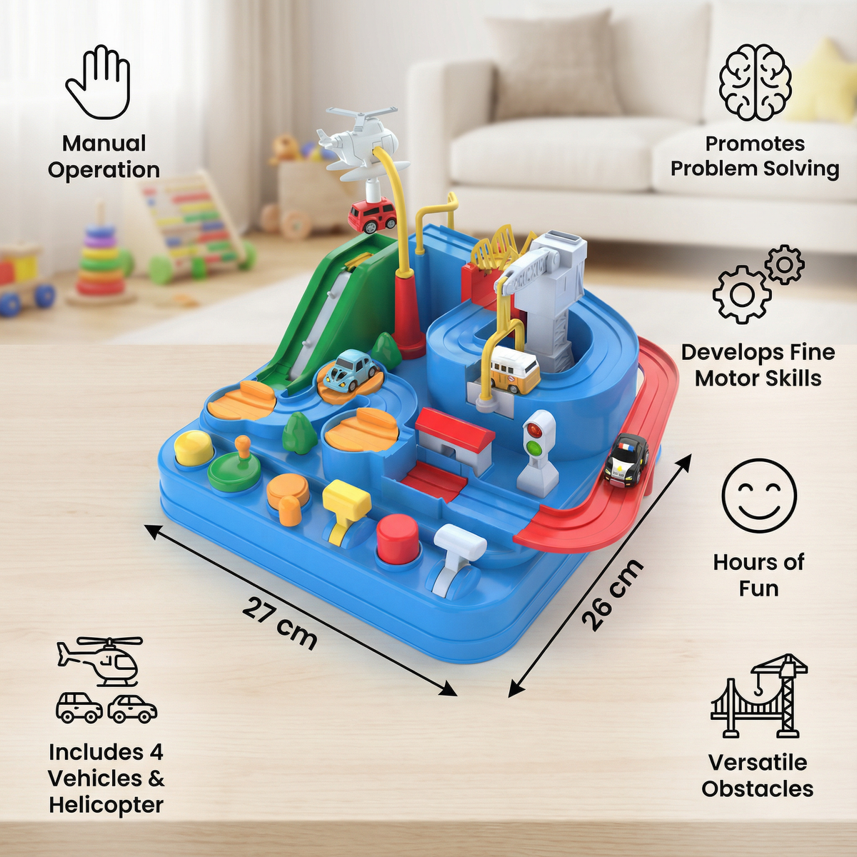 Educational Vehicle Skill Game for Children