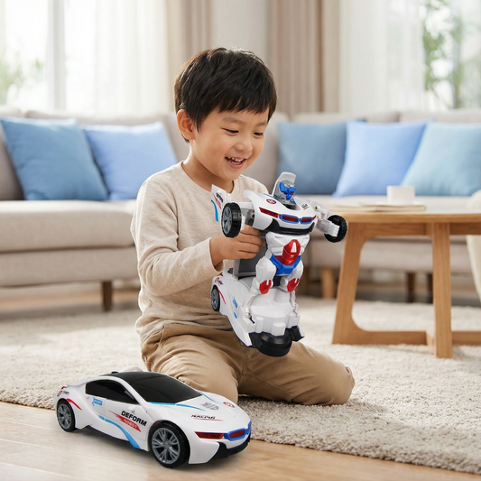 Transformable Race Car Toy