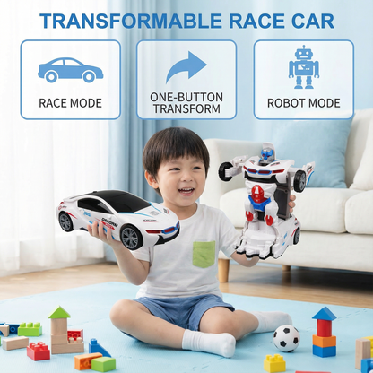 Transformable Race Car Toy