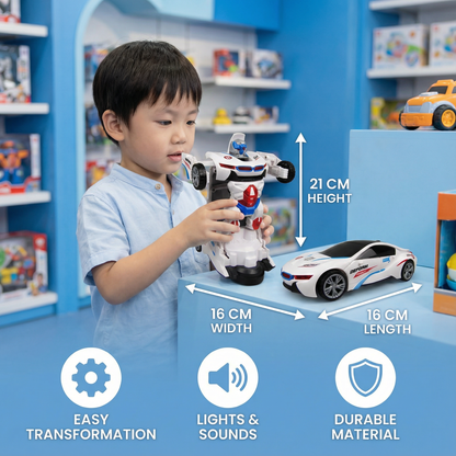 Transformable Race Car Toy