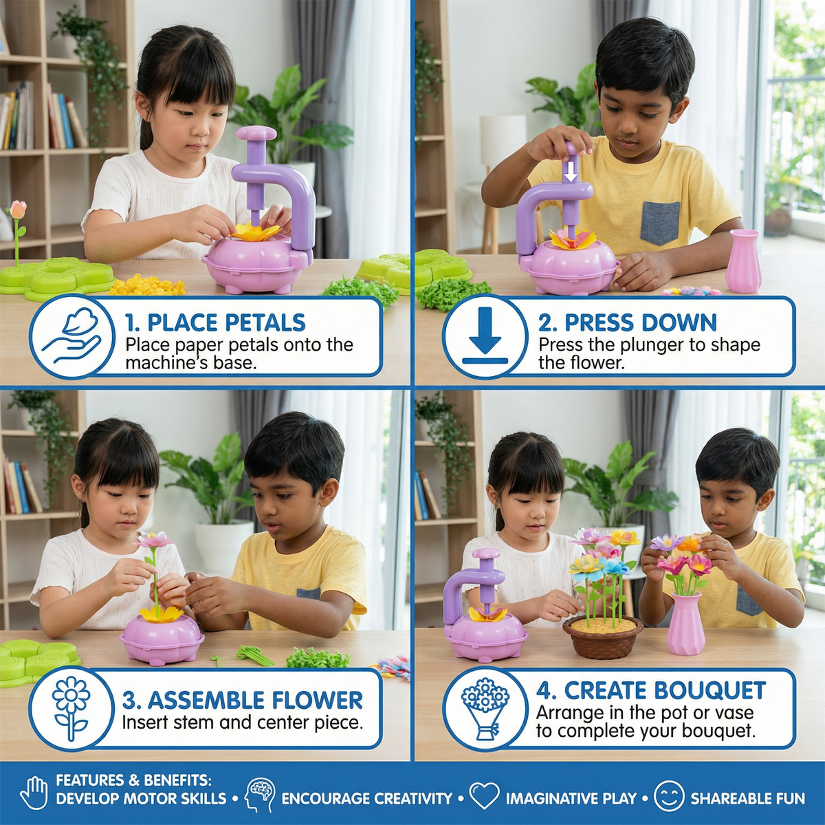 Creative Flower Craft Set