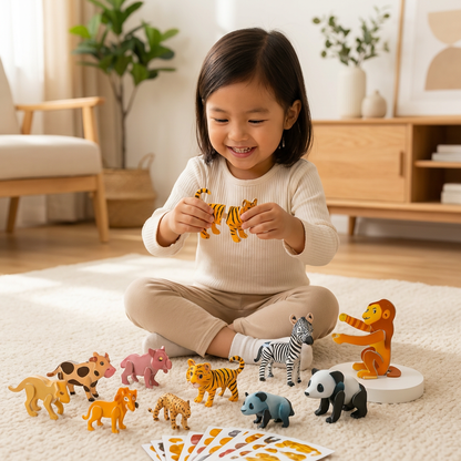 3D Cartoon Puzzle Set for Children