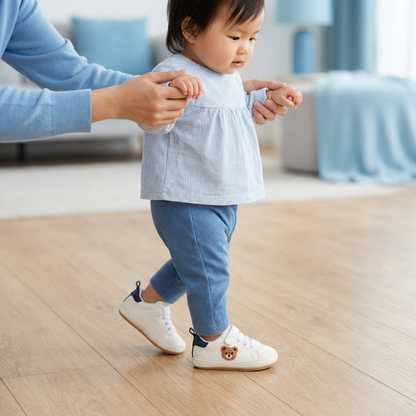 Toddler Shoes with Cute Bear Design