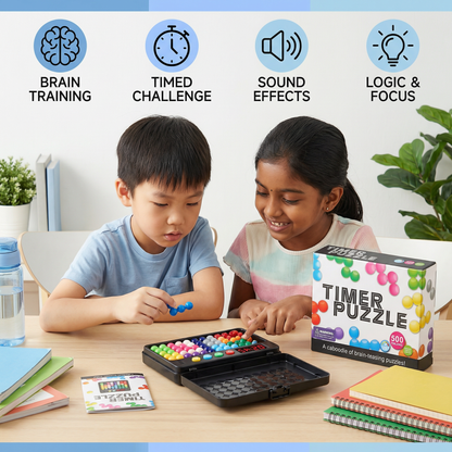 Logic Thinking Game for Kids – 500 Puzzles With Timer