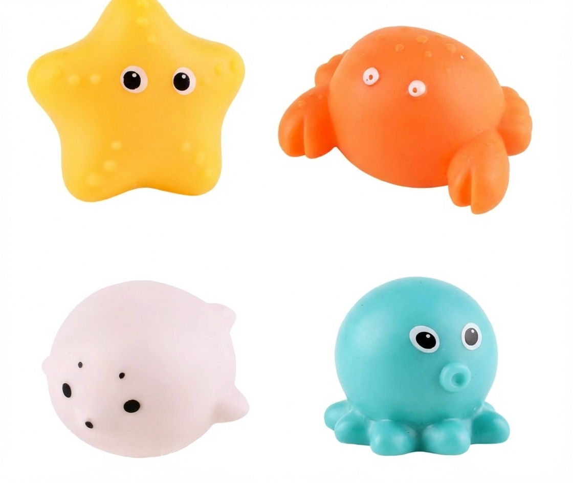 Glowing Bath Animals