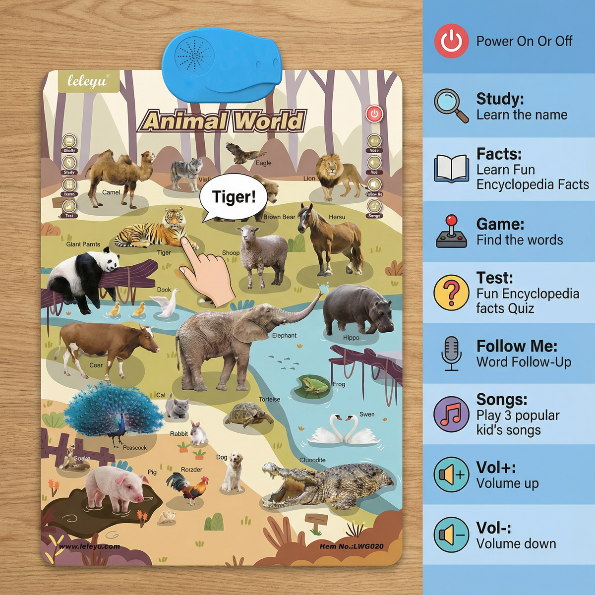 Talking English Learning Board for Children