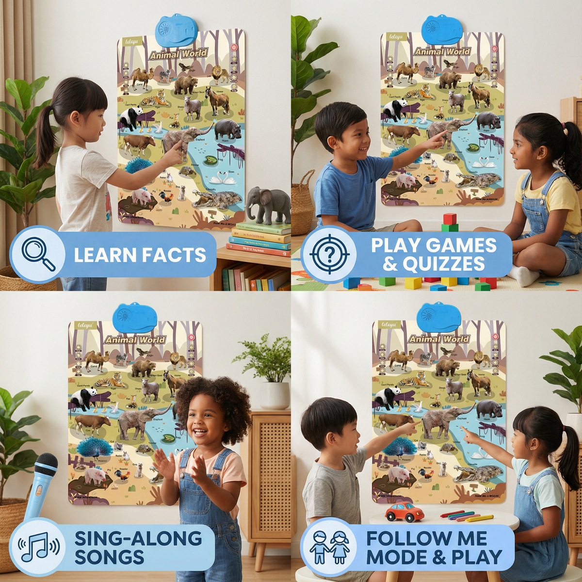 Talking English Learning Board for Children