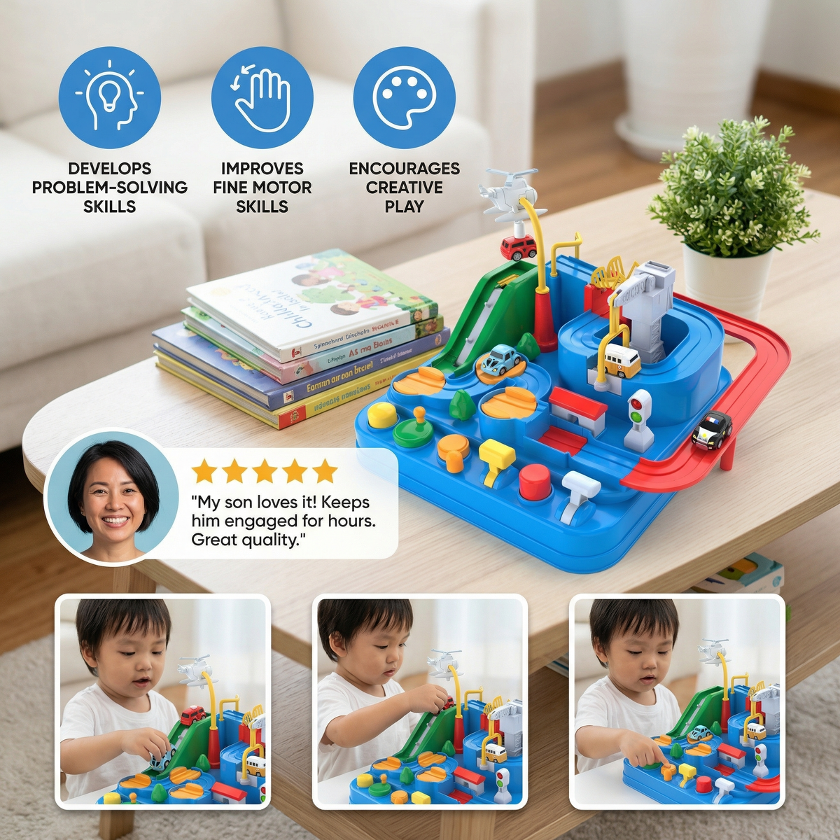 Educational Vehicle Skill Game for Children