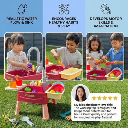Water Wonder – Play Kitchen with Magical Water Tap
