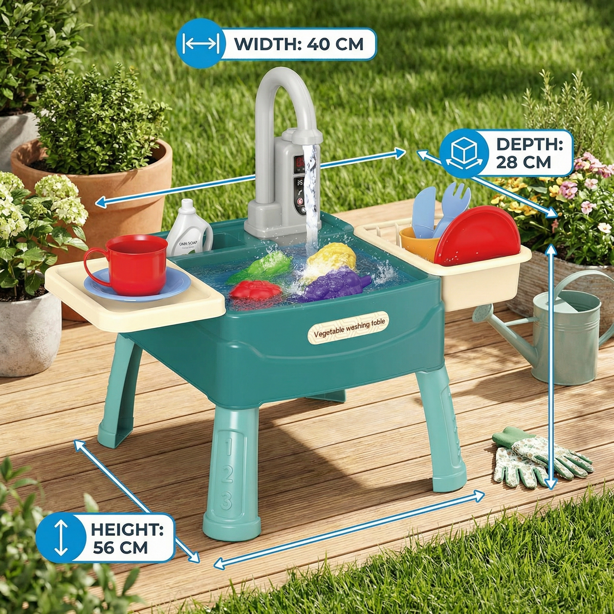 Water Wonder – Play Kitchen with Magical Water Tap