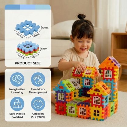 Montessori Window Building Blocks for Kids